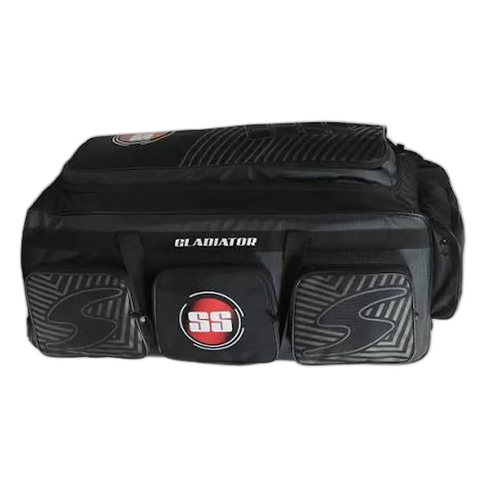 SS Gladiator wheelie kit bag, black and grey